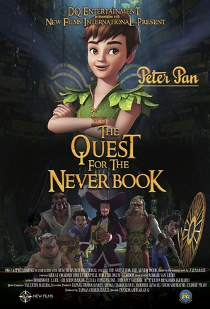 Peter Pan: The Quest for the Never Book - Irish Movie Poster (thumbnail)