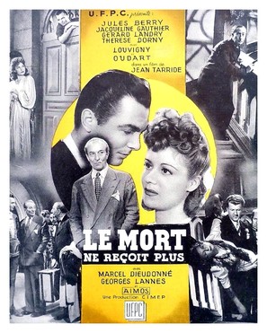 Le mort ne re&ccedil;oit plus - French Movie Poster (thumbnail)