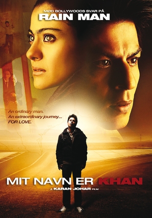 My Name Is Khan - Danish Movie Poster (thumbnail)