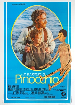 &quot;Le avventure di Pinocchio&quot; - Italian Movie Poster (thumbnail)