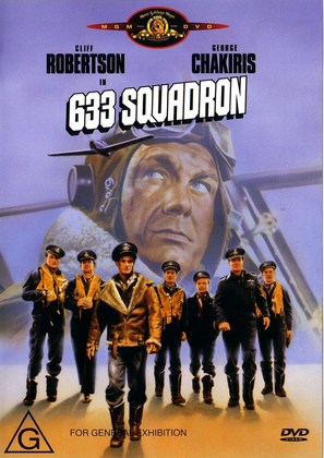 633 Squadron - Australian DVD movie cover (thumbnail)