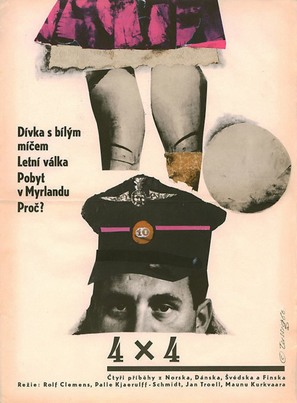 4 x 4 - Swedish Movie Poster (thumbnail)