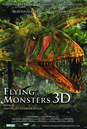 Flying Monsters 3D with David Attenborough - British Movie Poster (thumbnail)