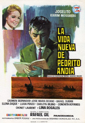 La vida nueva de Pedrito de And&iacute;a - Spanish Movie Poster (thumbnail)