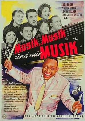 Musik, Musik und nur Musik - German Movie Poster (thumbnail)