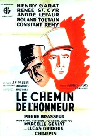 Le chemin de l&#039;honneur - French Movie Poster (thumbnail)