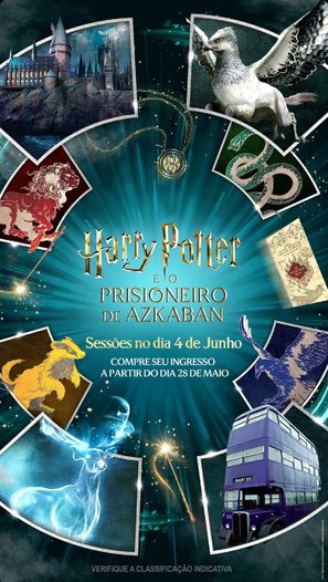 Harry Potter and the Prisoner of Azkaban - Brazilian Movie Poster (thumbnail)