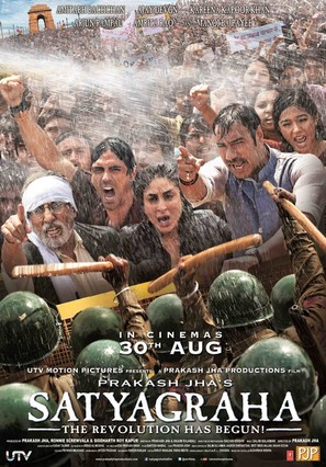 Satyagraha - Indian Movie Poster (thumbnail)