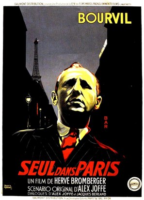 Seul dans Paris - French Movie Poster (thumbnail)