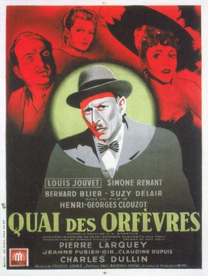 Quai des Orf&egrave;vres - French Movie Poster (thumbnail)