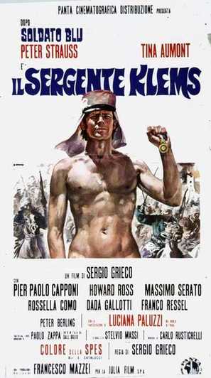 Il sergente Klems - Italian Movie Poster (thumbnail)