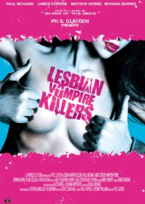 Lesbian Vampire Killers - British Movie Cover (thumbnail)