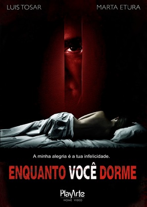 Mientras duermes - Brazilian DVD movie cover (thumbnail)