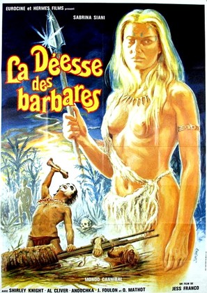 Mondo cannibale - French Movie Poster (thumbnail)