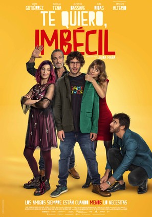Te quiero, imb&eacute;cil - Spanish Movie Poster (thumbnail)