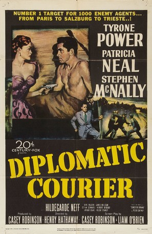 Diplomatic Courier - Movie Poster (thumbnail)