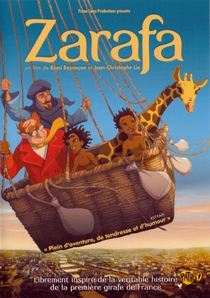 Zarafa - French DVD movie cover (thumbnail)