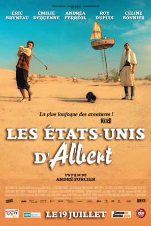 &Eacute;tats-Unis d&#039;Albert, Les - French Movie Poster (thumbnail)