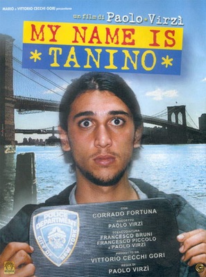 My Name Is Tanino - Italian DVD movie cover (thumbnail)