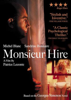 Monsieur Hire - DVD movie cover (thumbnail)