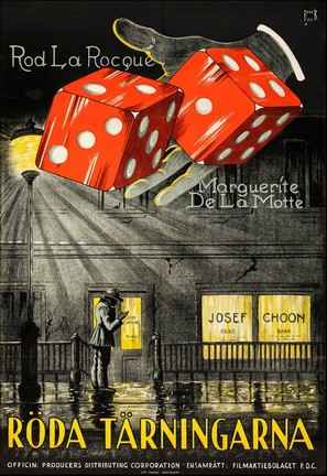 Red Dice - Swedish Movie Poster (thumbnail)