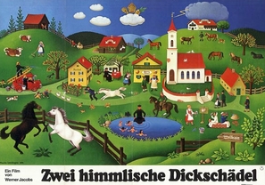 Zwei himmlische Dicksch&auml;del - German Movie Poster (thumbnail)