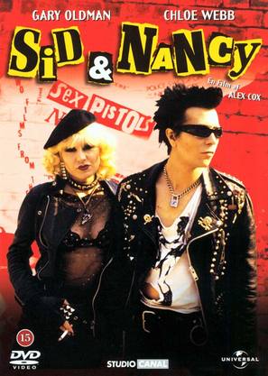 Sid and Nancy - Danish DVD movie cover (thumbnail)