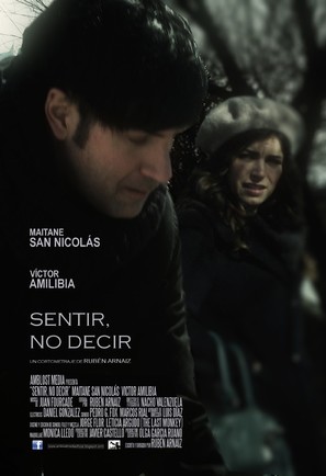 Sentir, no decir - Spanish Movie Poster (thumbnail)