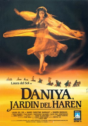 Daniya, jard&iacute;n del harem - Spanish Movie Poster (thumbnail)