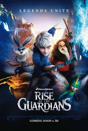Rise of the Guardians - Advance movie poster (thumbnail)