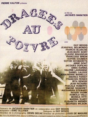 Drag&eacute;es au poivre - French Movie Poster (thumbnail)