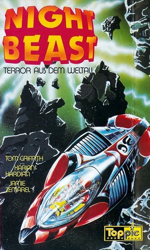 Nightbeast - German VHS movie cover (thumbnail)