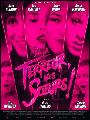 De la terreur, mes soeurs! - French Movie Poster (thumbnail)