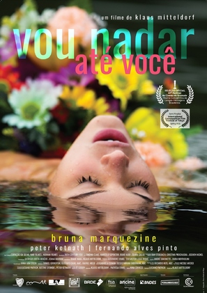 Vou Nadar At&eacute; Voc&ecirc; - Brazilian Movie Poster (thumbnail)