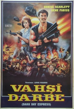 Dark Day Express - Turkish Movie Poster (thumbnail)