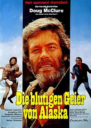 Blutigen Geier von Alaska, Die - German Movie Poster (thumbnail)