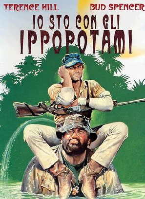 Io sto con gli ippopotami - Italian DVD movie cover (thumbnail)