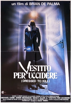 Dressed to Kill - Italian Movie Poster (thumbnail)