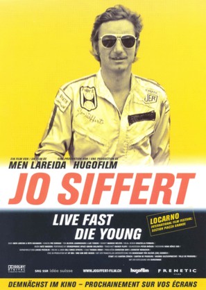 Jo Siffert: Live Fast - Die Young - Swiss poster (thumbnail)