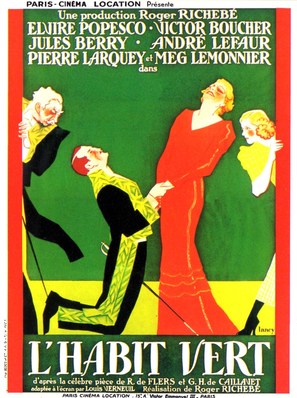 L&#039;habit vert - French Movie Poster (thumbnail)