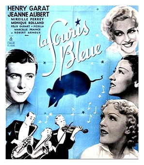 La souris bleue - French Movie Poster (thumbnail)