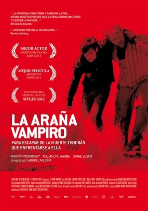 La ara&ntilde;a vampiro - Argentinian Movie Poster (thumbnail)