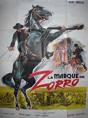 La marque de Zorro - French Movie Poster (thumbnail)