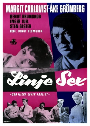 Linje sex - Swedish Movie Poster (thumbnail)
