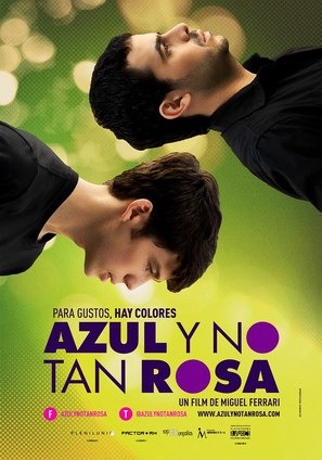 Azul y no tan rosa - Venezuelan Movie Poster (thumbnail)