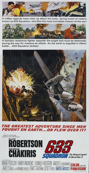 633 Squadron - Movie Poster (thumbnail)