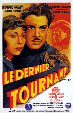 Le dernier tournant - French Movie Poster (thumbnail)