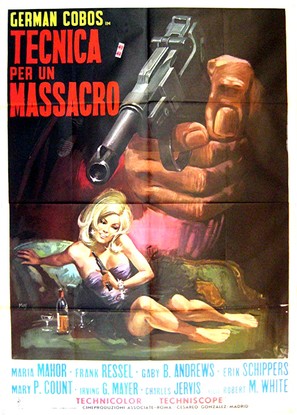 Tecnica per un massacro - Italian Movie Poster (thumbnail)