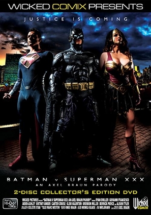 Batman v. Superman XXX: An Axel Braun Parody - DVD movie cover (thumbnail)