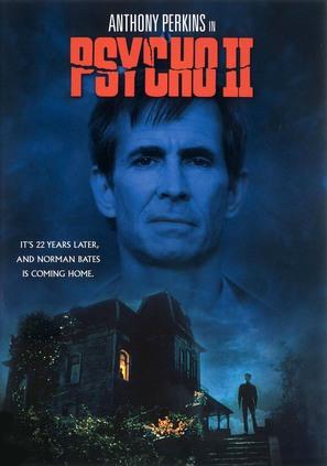 Psycho II - DVD movie cover (thumbnail)